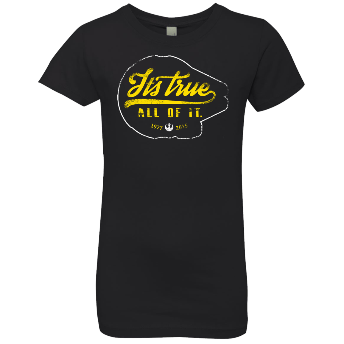 T-Shirts Black / YXS Its True Girls Premium T-Shirt