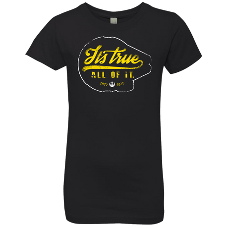 T-Shirts Black / YXS Its True Girls Premium T-Shirt