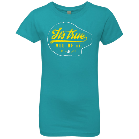 T-Shirts Tahiti Blue / YXS Its True Girls Premium T-Shirt