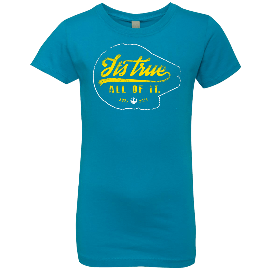 T-Shirts Turquoise / YXS Its True Girls Premium T-Shirt