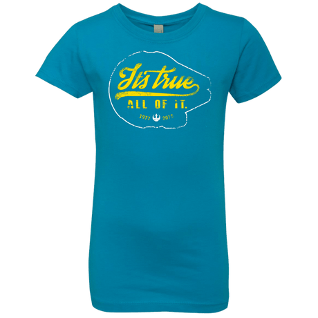 T-Shirts Turquoise / YXS Its True Girls Premium T-Shirt
