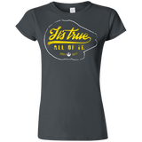 T-Shirts Charcoal / S Its True Junior Slimmer-Fit T-Shirt