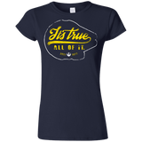 T-Shirts Navy / S Its True Junior Slimmer-Fit T-Shirt