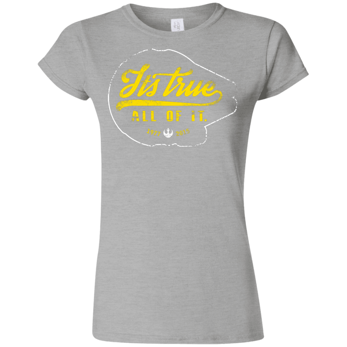 T-Shirts Sport Grey / S Its True Junior Slimmer-Fit T-Shirt