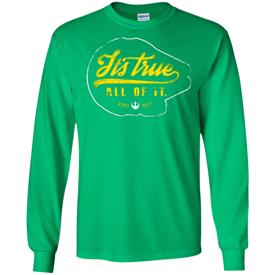 T-Shirts Irish Green / S Its True Men's Long Sleeve T-Shirt