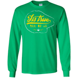 T-Shirts Irish Green / S Its True Men's Long Sleeve T-Shirt