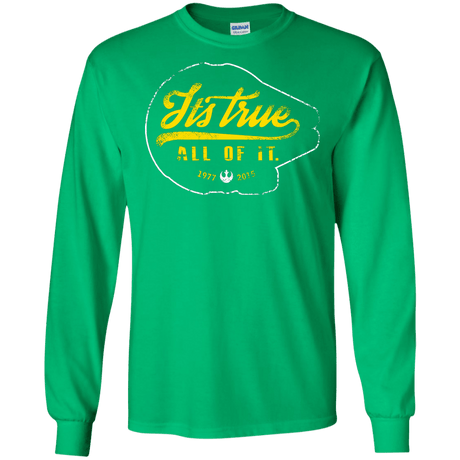 T-Shirts Irish Green / S Its True Men's Long Sleeve T-Shirt