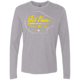 T-Shirts Heather Grey / S Its True Men's Premium Long Sleeve