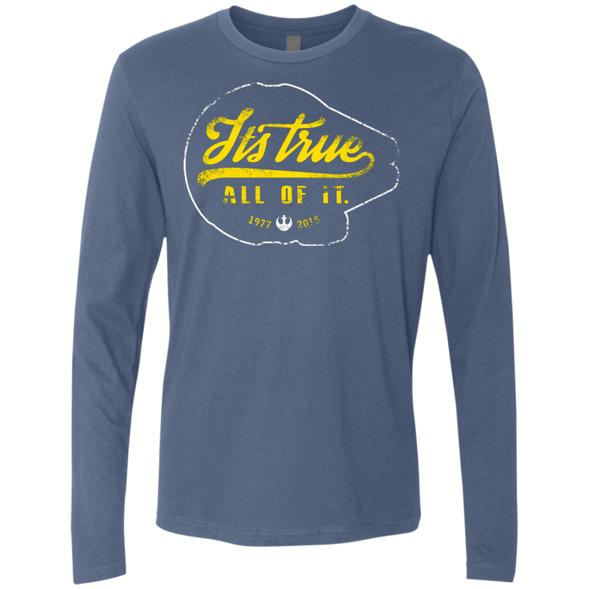 T-Shirts Indigo / S Its True Men's Premium Long Sleeve
