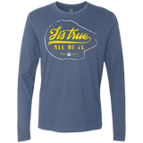 T-Shirts Indigo / S Its True Men's Premium Long Sleeve