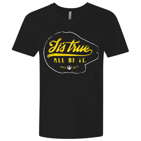 T-Shirts Black / X-Small Its True Men's Premium V-Neck