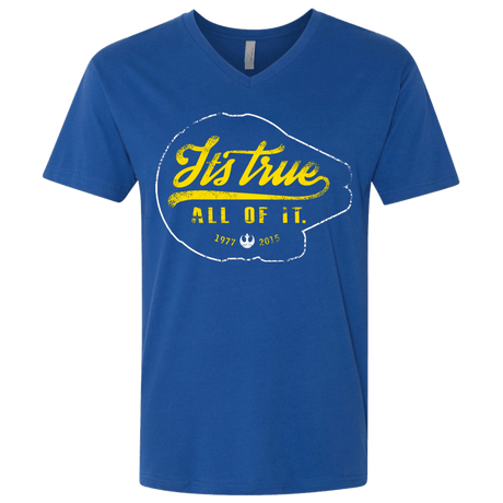 T-Shirts Royal / X-Small Its True Men's Premium V-Neck