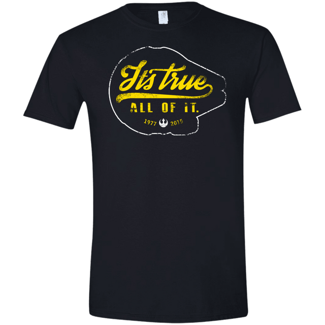 T-Shirts Black / X-Small Its True Men's Semi-Fitted Softstyle