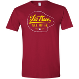 T-Shirts Cardinal Red / S Its True Men's Semi-Fitted Softstyle