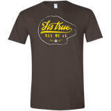T-Shirts Dark Chocolate / S Its True Men's Semi-Fitted Softstyle