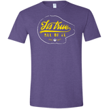 T-Shirts Heather Purple / S Its True Men's Semi-Fitted Softstyle