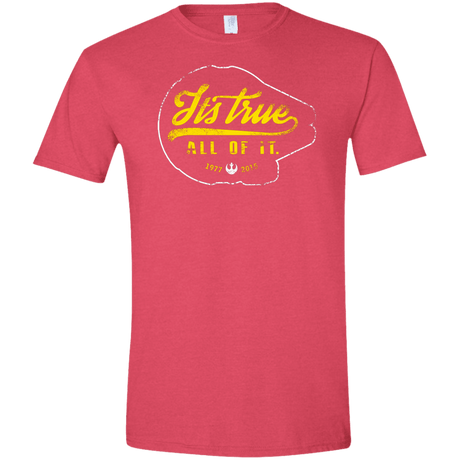 T-Shirts Heather Red / S Its True Men's Semi-Fitted Softstyle