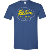 T-Shirts Heather Royal / X-Small Its True Men's Semi-Fitted Softstyle