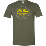 T-Shirts Military Green / S Its True Men's Semi-Fitted Softstyle