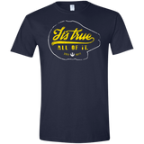 T-Shirts Navy / X-Small Its True Men's Semi-Fitted Softstyle