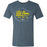 T-Shirts Indigo / S Its True Men's Triblend T-Shirt