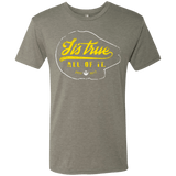 T-Shirts Venetian Grey / S Its True Men's Triblend T-Shirt