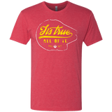 T-Shirts Vintage Red / S Its True Men's Triblend T-Shirt