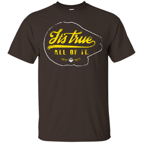 T-Shirts Dark Chocolate / S Its True T-Shirt