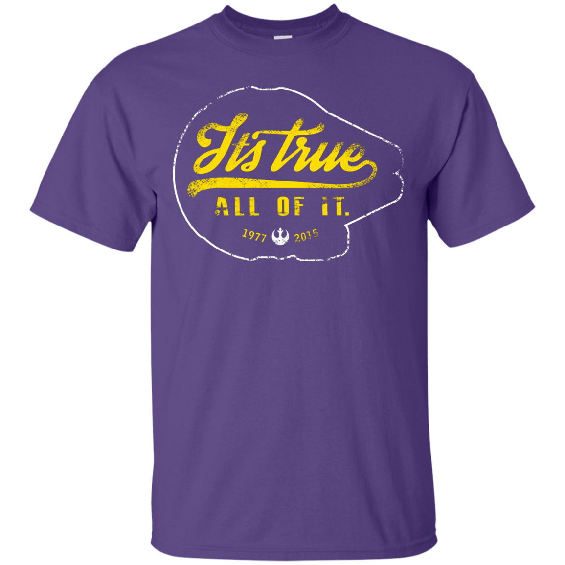 T-Shirts Purple / S Its True T-Shirt