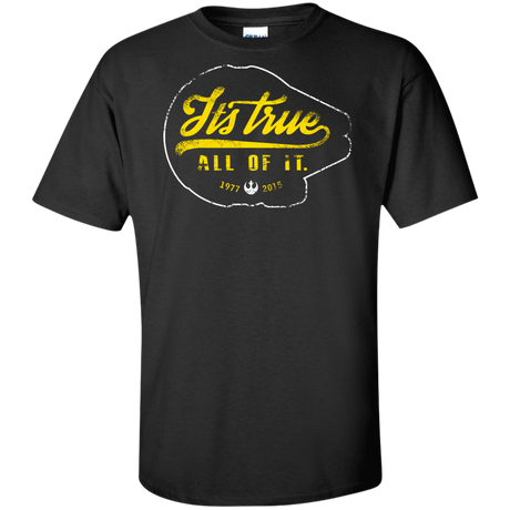 T-Shirts Black / XLT Its True Tall T-Shirt