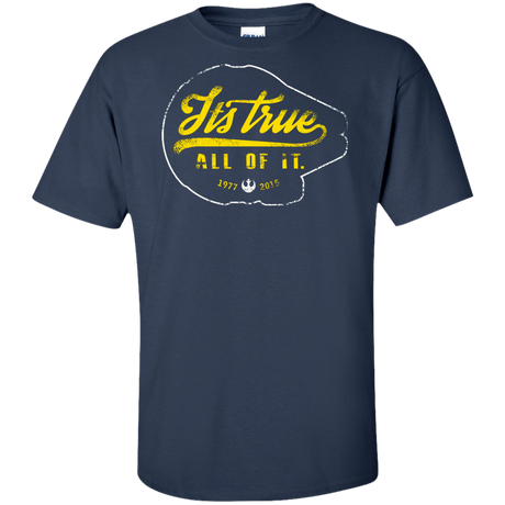 T-Shirts Navy / XLT Its True Tall T-Shirt