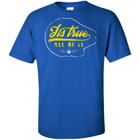 T-Shirts Royal / XLT Its True Tall T-Shirt