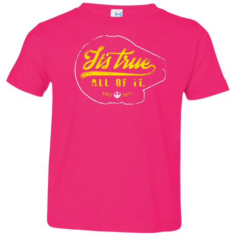 T-Shirts Hot Pink / 2T Its True Toddler Premium T-Shirt