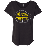 T-Shirts Vintage Black / X-Small Its True Triblend Dolman Sleeve