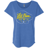 T-Shirts Vintage Royal / X-Small Its True Triblend Dolman Sleeve