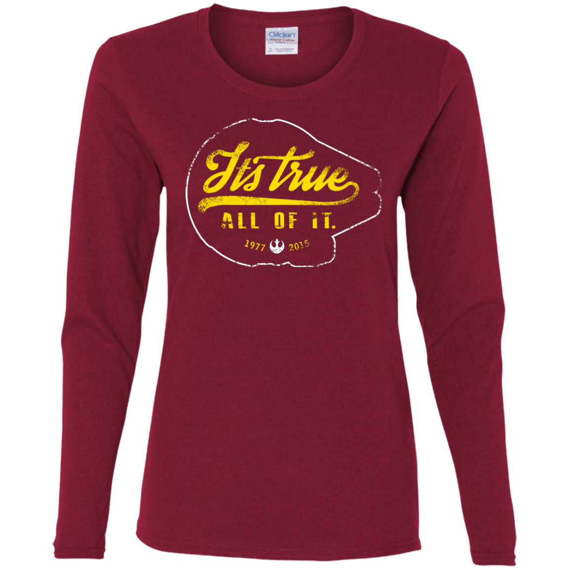 T-Shirts Cardinal / S Its True Women's Long Sleeve T-Shirt