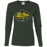 T-Shirts Forest / S Its True Women's Long Sleeve T-Shirt