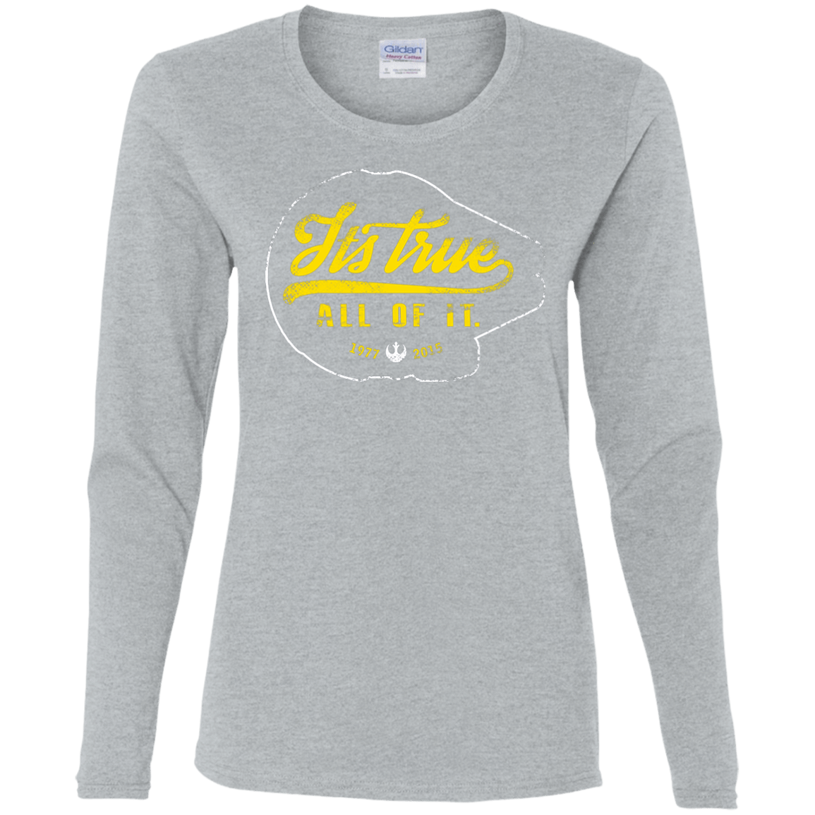 T-Shirts Sport Grey / S Its True Women's Long Sleeve T-Shirt