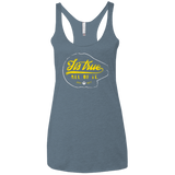 T-Shirts Indigo / X-Small Its True Women's Triblend Racerback Tank