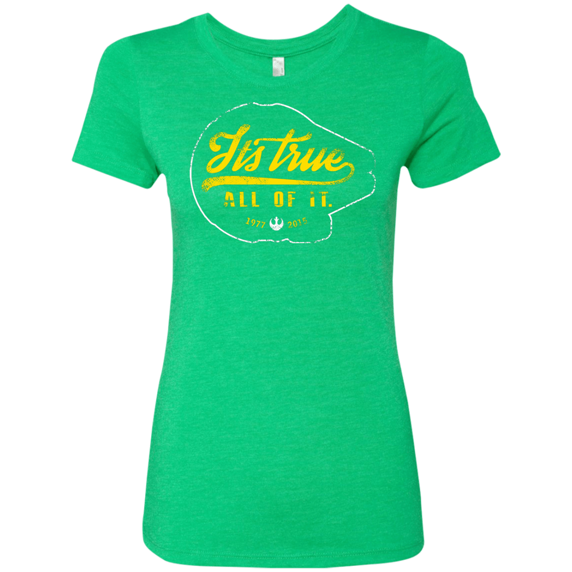 T-Shirts Envy / S Its True Women's Triblend T-Shirt