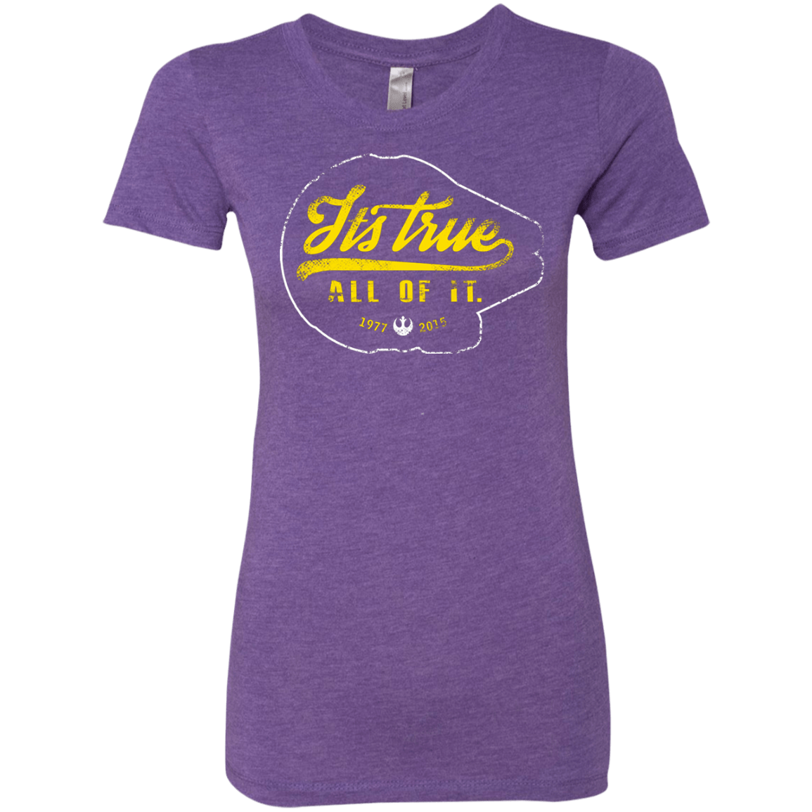 T-Shirts Purple Rush / S Its True Women's Triblend T-Shirt