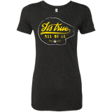 T-Shirts Vintage Black / S Its True Women's Triblend T-Shirt