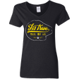 T-Shirts Black / S Its True Women's V-Neck T-Shirt