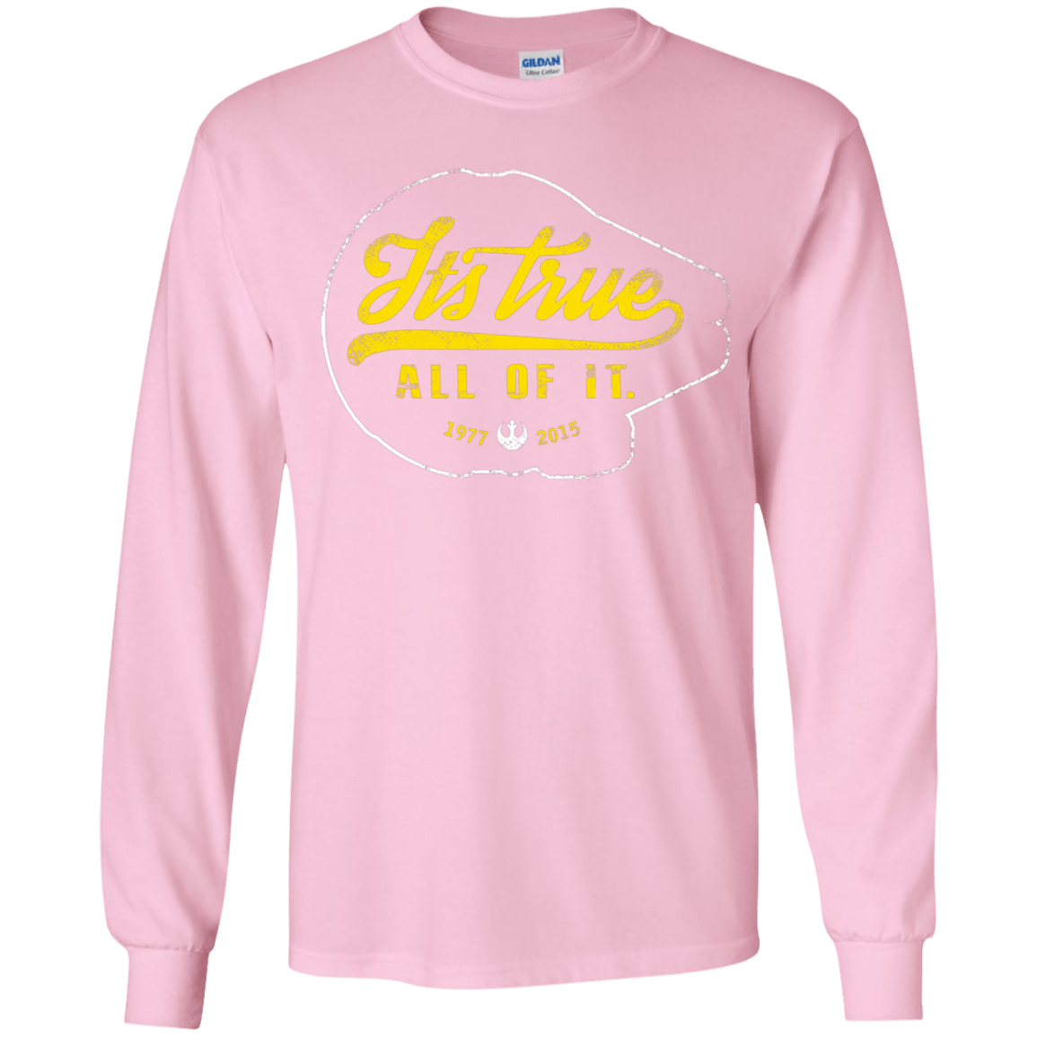 T-Shirts Light Pink / YS Its True Youth Long Sleeve T-Shirt