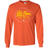 T-Shirts Orange / YS Its True Youth Long Sleeve T-Shirt