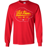 T-Shirts Red / YS Its True Youth Long Sleeve T-Shirt