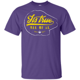 T-Shirts Purple / YXS Its True Youth T-Shirt