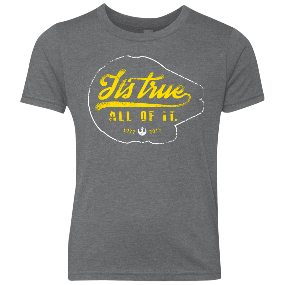 T-Shirts Premium Heather / YXS Its True Youth Triblend T-Shirt