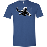 T-Shirts Heather Royal / X-Small Its Yourz Men's Semi-Fitted Softstyle