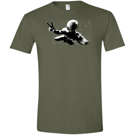 T-Shirts Military Green / S Its Yourz Men's Semi-Fitted Softstyle
